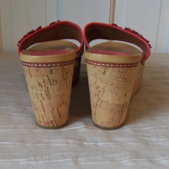 Coach Jesaca Platform Wedge Floral Slides Coras sz 10 - Picture 8 of 16